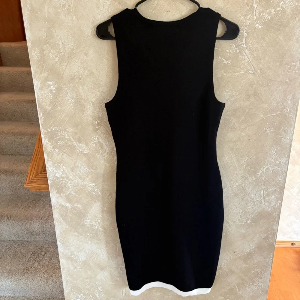 Taylor Black and White Dress - Picture 3 of 5